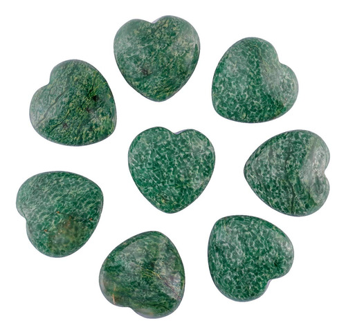 Rockcloud Cristal Curativo De Jade Africano, Corazon De Amor