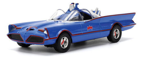 Batman Batimovil 1966 Clasico Adam West Jada 1:32 Azul Azul