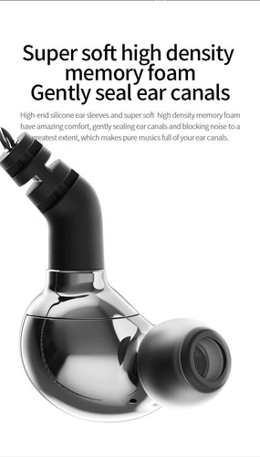 Imagen 6 de 11 de Auriculares Internos Con Cable Desmontable | Hifihear Blon