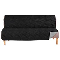 Comprar Funda Reversible Para Sofá, Futón, Sofá Cama, ( Negro, Gris)
