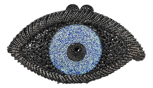 Boutique De Fgg The Evil Eye Crystal Clutch Bolsos Mujer Noc