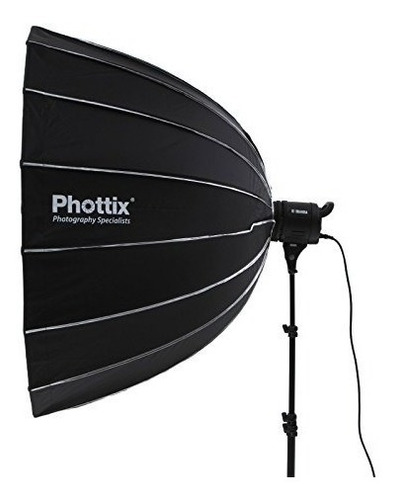 Imagen 4 de 10 de Hexa Soft Box Deep 120cm Phottix Montura Bowens