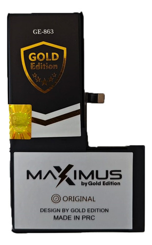 Bateria Compatible iPhone X Gold Edition Maximus 2716 Mah