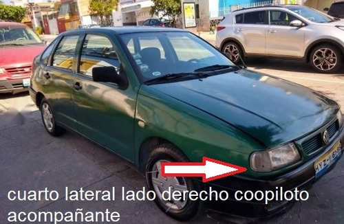 Cuarto Derby 1995-1997 Esquina Derecho Copiloto Blanco Nuevo