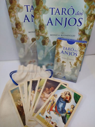 Imagem 5 de 7 de Tarô Dos Anjos + Livro + Guarda-cartas De Brine