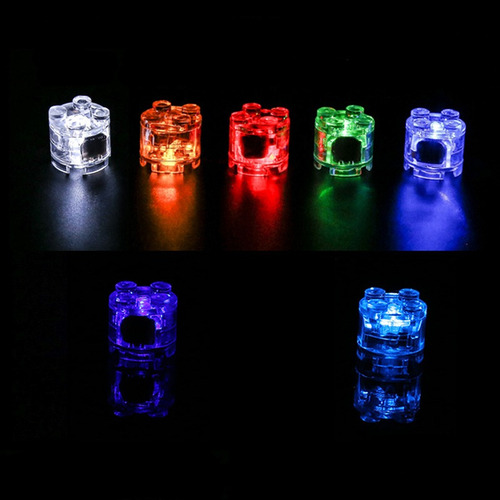 Transparente Led Luz Compatible Con Lego Bloques