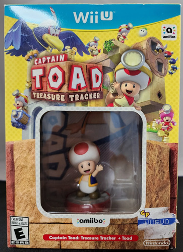 Captain Toad Treasure Tracker Y Amiibo Toad Nintendo Wii U 
