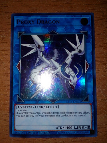 Proxy Dragon Link Monster Yugi-oh! Original Konami Inglés