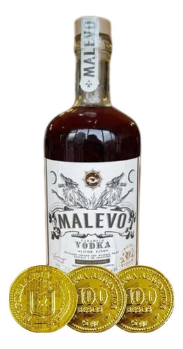 Vodka Malevo Licor Sabor De Caramelo 750 Ml Donald Drinks 