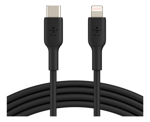 Cable De Usb-c A Lightning Boost Charge 1m Negro - Belkin Negro