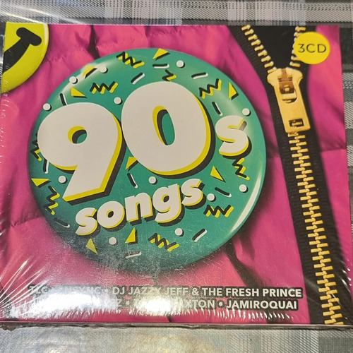 90's Songs - Compilado 3 Cds Import New #cdspaternal  