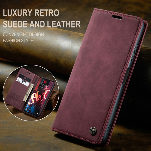 ./capa De Couro Magnética Para Xiaomi Redmi Note 12 Pro 7g