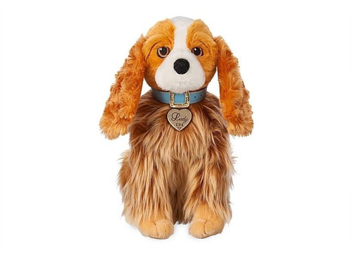 Lady Perro Peluche 28cm Dama Y Vagabundo Disney Store Live A