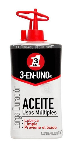 Aceite 3-en-uno Gotero 90 Ml