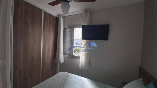 Apartamento Com 3 Dormitórios À Venda, 64 M² Por R$ 318.000 - Vila Antonieta - São Paulo/sp - Ap0177