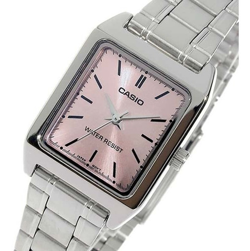 Reloj Casio Quartz Ltp-v007d-4a  Mujer Acero *watchsalas*