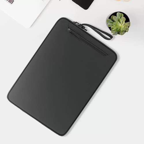 Funda Portátil Suave Para Ipad, Color Verde Claro Negro