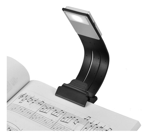 Lampara De Lectura Led 4 Brillos Flexible Recargable Usb