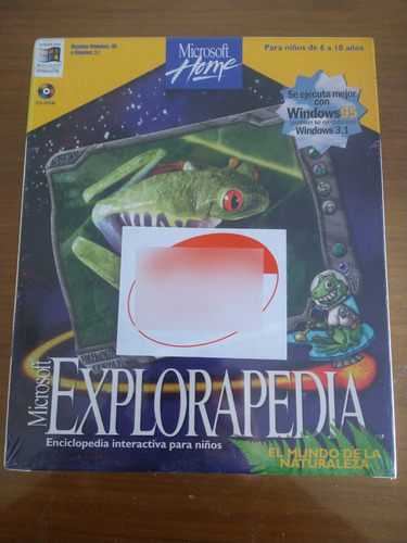 Microsoft Explorapedia 1.0 1996 Sellado