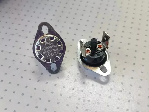 Juego De 2 Termostatos Para Mabe Secadora Grados(125 Y 65)