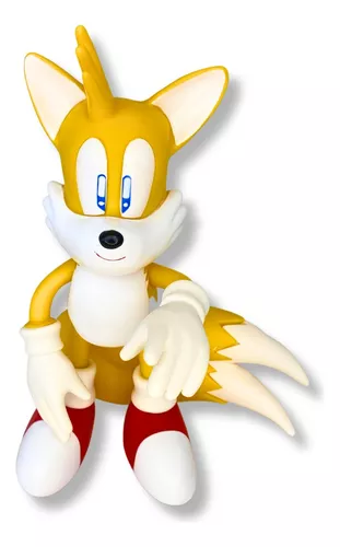 Boneco Sonic e Tails Grandes Coleção Articulado