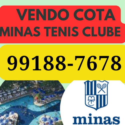 Vendo Cota Do Minas Tênis Clube