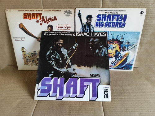 Lp Shaft - 3 Discos - Leia O Anúncio Estandar (Usado)