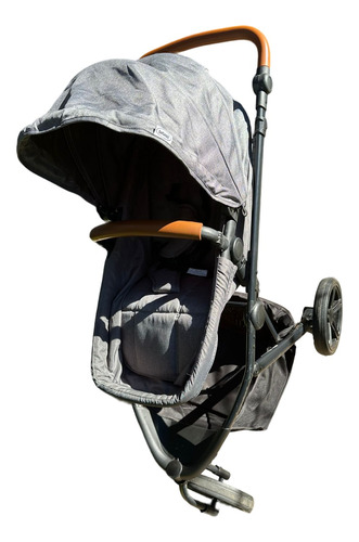 Coche De 3 Ruedas Bebesit Travel System Trek Gris Usado