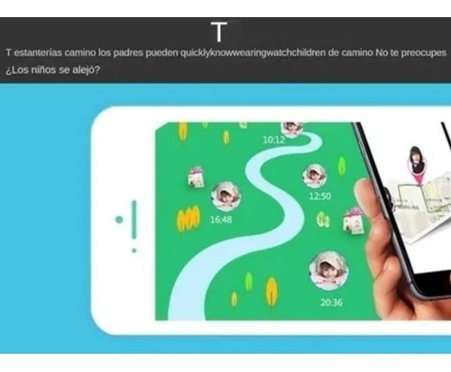 Reloj Inteligente Smartwatch For Niños, Gps, Llamadas, Cáma