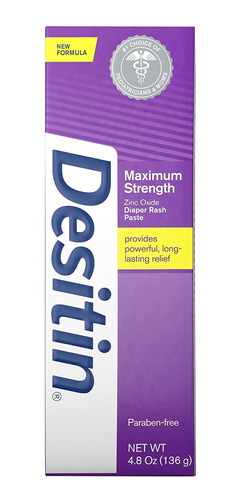 Desitin Crema De Dermatitis Para Pañales De Bebé Con 40% .