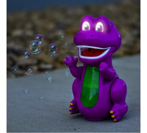 Barneys Bubbler Bump N Go Burbujero Luces Y Movimiento / B Púrpura