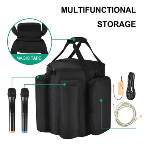 - Bolsa De Almacenamiento De Bocinas Para Bose S1 Pro
