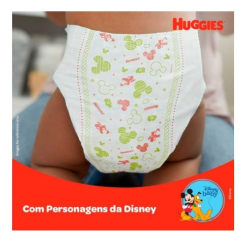 Kit Com 4 Fraldas Huggies Tripla Proteção M De 42 Unidades