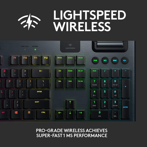 Logitech G915 Lightspeed Rgb Teclado De Juegos Mecánicos, In