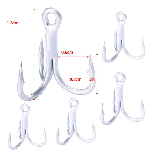 5 Garateias 4x Reforçada Resistente Numero 8 Aço Carbono