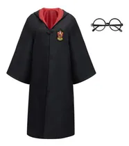 Comprar Capa De Harry Potter Bordada Cosplay Hogwarts Mago Cosplay Disfraz, 2 Pcs Juego De Accesorios De Disfraz De Mago Disfraces De Halloween Capa