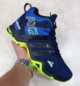 Tenis adidas Ax2 En Bota Azul Y Verde Esmeralda, Zapatillas. | Mercado Libre