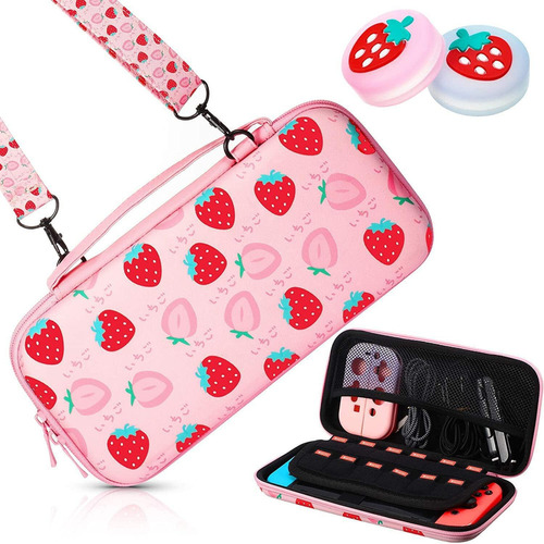 Kit De Accesorios Funda Para Nintendo Switch Oled Estuche