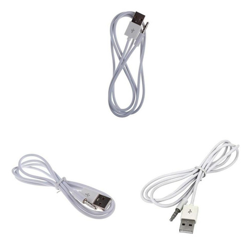 Cargador Usb 2.0 Macho A 3,5 Mm Jack Audio, 3 Unidades