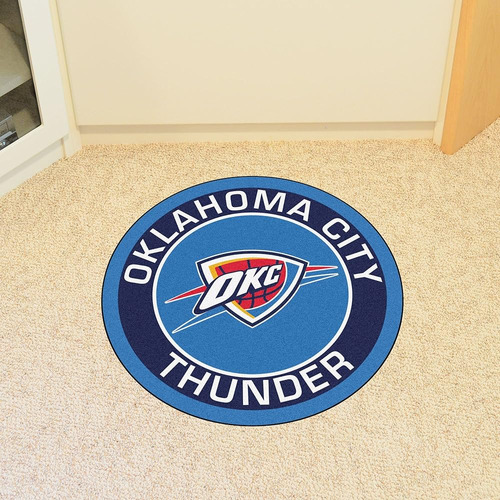 Fanmats 18846 Oklahoma City Thunder Roundel Alfombra - 27in.