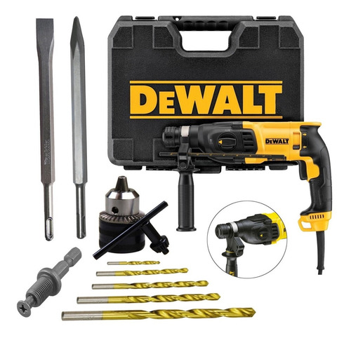 Martelete Perfurador Rompedor 800w Sds Dewalt D25133k Broca