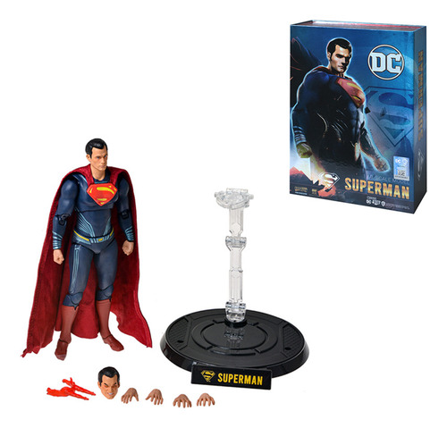 Figuras De Acción De Superman De Fondjoy Dc Movie A Escala 1