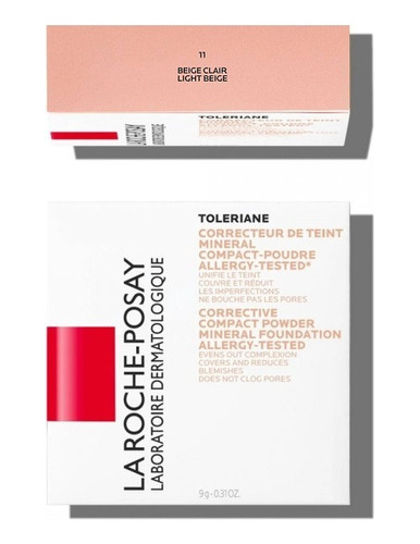 La Roche Posay Toleriane Teint Compacto Polvo Mineral Tono11