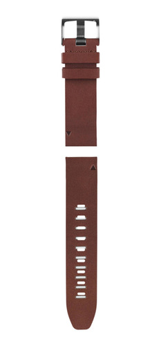 Pulseira Garmin Quickfit 22 Fenix 5 Plus Fr 935 Couro Marrom