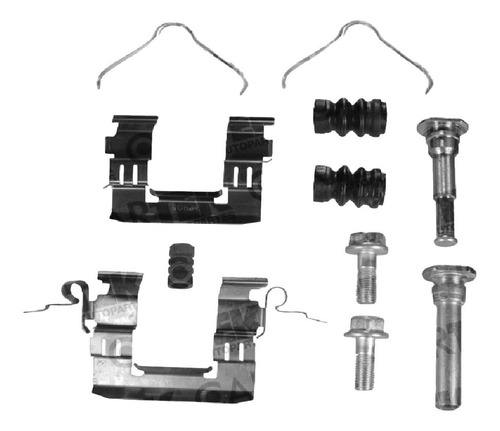 Kit Herrajes De Balatas Nissan Sentra 2011-2019 Del Ck