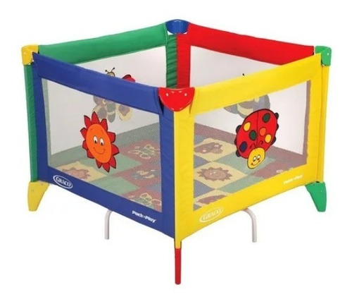 Imagen 1 de 3 de Corral Para Bebés Graco Original Multicolor Unisex