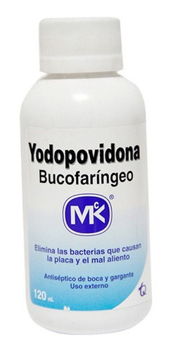 Yodopovidona Mk Bucofaringeo