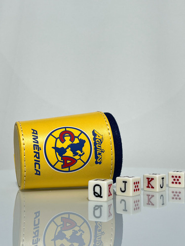 Cubilete America - Cruz Azul Con Dados De Poker
