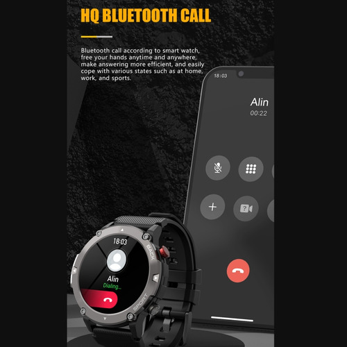 Reloj Inteligente Plateado C21 Con Pantalla Hd De 1.32 Pulga