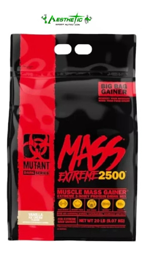 Mutant Mass 20lbs Ganador De Masa Oroginal Reg Sanitario